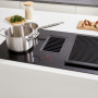Atag HIDD8472EV inductie kookplaat met afzuiging - 83 cm. breed - mat zwart