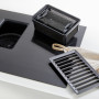 Atag HIDD8472EV inductie kookplaat met afzuiging - 83 cm. breed - mat zwart