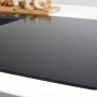 Atag HIDD8472EV inductie kookplaat met afzuiging - 83 cm. breed - mat zwart