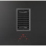 Atag HIDD8472EV inductie kookplaat met afzuiging - 83 cm. breed - mat zwart