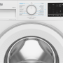 Gebruiksvriendelijke knoppen en draaiknop op de Beko B3WM49410W2