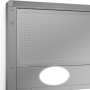 Verlichting boven kookplaat via Beko vlakscherm afzuigkap CTB6250X