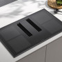BERBEL Downline compact BKA83DLC inductie kookplaat met afzuiging