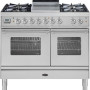 Boretti VFP104IXG fornuis gasoven roestvrijstaal