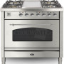 Boretti VFPNR93IXG fornuis gasoven roestvrijstaal