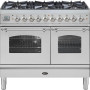 Boretti VPNR104IX fornuis roestvrijstaal