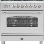 Boretti VPNR83IXG fornuis gasoven roestvrijstaal