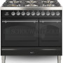 Boretti VPNR946ANG fornuis gasoven antraciet