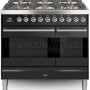 Boretti VPS946ANG fornuis gasoven antraciet