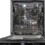 Binnenzijde van de BORETTI inbouw vaatwasser BVW-962 (verhoogd model)