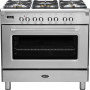 Boretti CFBG901IX3 gas fornuis - roestvrijstaal