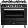 Boretti CFBG901ZW3 gas fornuis - zwart