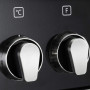 De knoppen van de Boretti CFBI9015ZW2 zijn kenmerkend voor de Toscana serie