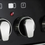 Het Boretti CFBI901AN2 inductiefornuis is uitgevoerd met fraaie design knoppen
