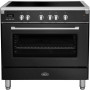 Boretti CFBI901ZW2 inductie fornuis zwart - outlet