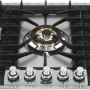 Boretti GK905IX inbouw gas kookplaat