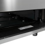 Praktisch is de opbergruimte onder de oven van de Boretti MFBG901IX/2