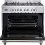 Boretti MFBG901IX/2 fornuis roestvrijstaal - Milano