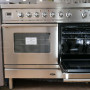Boretti VFP104IX fornuis roestvrijstaal