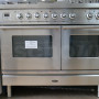 Boretti VFP104IX fornuis roestvrijstaal