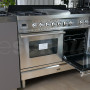 Boretti VFP104IX fornuis roestvrijstaal