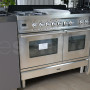 Boretti VFP104IX fornuis roestvrijstaal