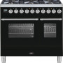 Boretti VP946ZW fornuis zwart