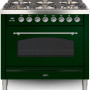 Boretti VPNR96GR groen fornuis