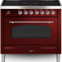 Boretti VPNRI93RB inductie rood fornuis