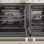 De beide ovens van de Boretti VT946IX kunnen apart of tegelijkertijd gebruikt worden