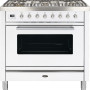 Boretti VT96WT fornuis wit