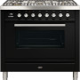 Boretti VT96ZW fornuis zwart