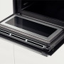 de ovendeur van de Bosch CMG636NS2 oven met magnetron