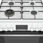 Bosch HXN391H20N wit gas fornuis - 60 cm. breed