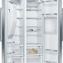 Bosch KAG93AIEP rvs side-by-side koelkast - roestvrijstaal