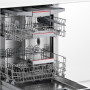 Bosch SBD6TCX00E verhoogde inbouw vaatwasser met besteklade