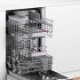Bosch SRI4HKS53E smalle inbouw vaatwasser - 45 cm. breed - half geint