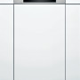 Bosch SRI4HKS53E smalle inbouw vaatwasser - 45 cm. breed - half geint