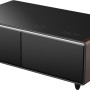 CASO Sound & Cool Hout salon tafel met koellades, speakers en draadloos opladen telefoon