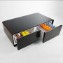 CASO Sound & Cool Hout salon tafel met koellades, speakers en draadloos opladen telefoon