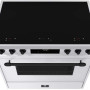 Elementi di Cucina EC9036-WT-IX-B inductie fornuis - klassiek - wit