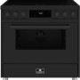 Elementi di Cucina EM9036-MZ-B inductie fornuis - modern - mat zwart