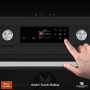 Elementi di Cucina EM9036-MZ-S inductie fornuis - modern - mat zwart