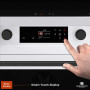 Elementi di Cucina EM9036-WT-IX-B inductie fornuis - modern - wit