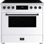 Elementi di Cucina EM9036-WT-IX-B inductie fornuis - modern - wit