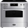 ELEMENTI DI CUCINA IC9034-IX-S inductie fornuis met afzuiging in roestvrijstaal