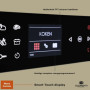 Elementi di Cucina IM9034-IX-S inductie fornuis met afzuiging - rvs