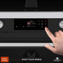 Elementi di Cucina IM9034-MZ-IX-S inductie fornuis met afzuiging - mat zwart