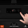 Elementi di Cucina IM9034-ZW-B inductie fornuis met afzuiging - zwart