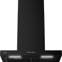 Etna AB360ZT wand afzuigkap - zwart - 60 cm. breed